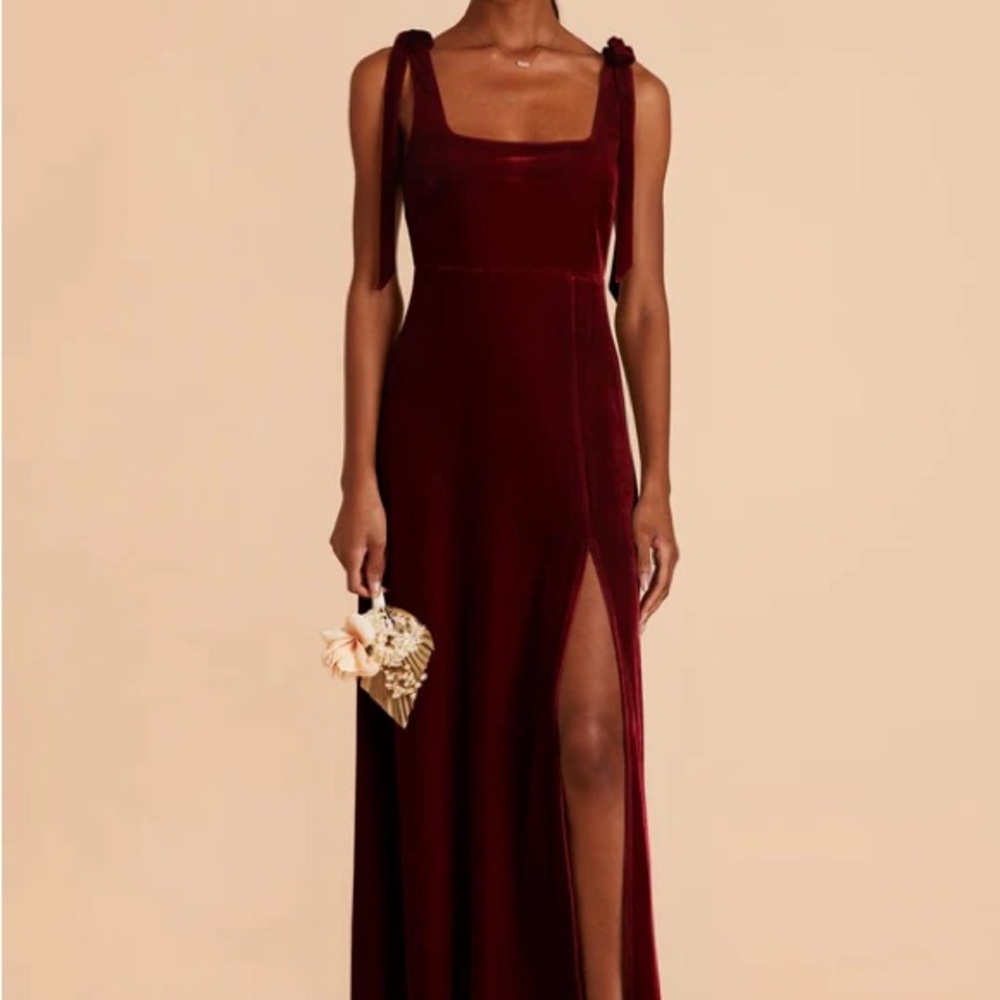 Birdy Grey Alex Dress Velvet Cabernet
